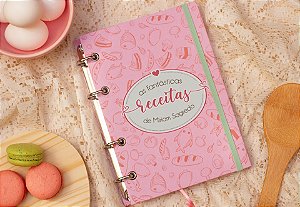 Caderno de receitas "Miriam"