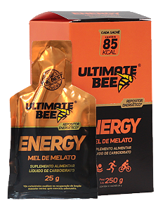 MEL DE MELATO ENERGY SUPLEMENTO ALIMENTAR DE CARBOIDRATO - DISPLAY 10 UN.