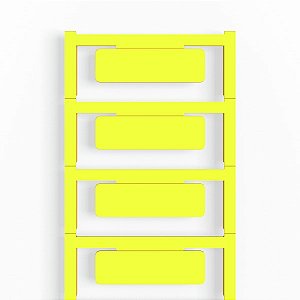 Identificador Cc 15/49 K Mc Ne Amarelo S/Grav 1131970000 Weidmuller Conexel