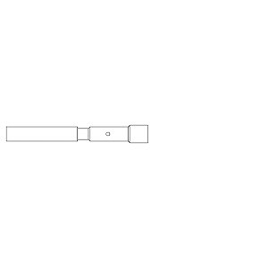 Pino Para Conector Sai-M23-Kbc-1.00-1.5 1170210000 Weidmuller Conexel