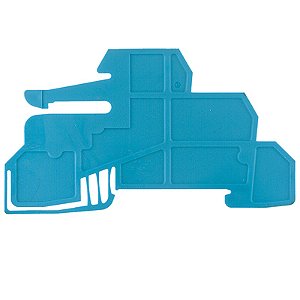 Placa Whp Wdl 2.5/S Bl 10X3 Wem Azul 1067980000 Weidmuller Conexel