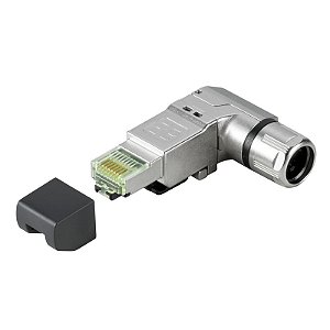 Plugue Rj45 C/Carcaca Metalica 90° Ie-Ps-Rj45-Fh-90-A-1.1 1518080000 Weidmuller Conexel