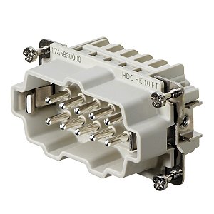 Porta Cont Hdc-He-10Szf Macho 1745830000 Weidmuller Conexel
