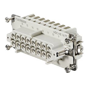 Porta Cont Hdc-He-16Bzf Femea 1745780000 Weidmuller Conexel