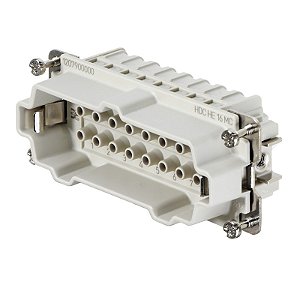 Porta Cont Hdc-He-16Scm Crimp Macho 1207900000 Weidmuller Conexel