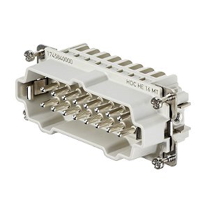 Porta Cont Hdc-He-16Szf Macho 1745840000 Weidmuller Conexel