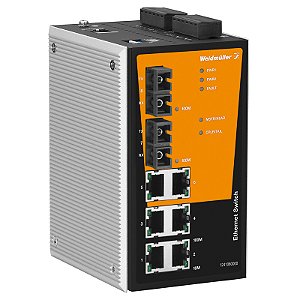 Switch Ie-Sw-Pl08M-6Tx-2St 1241080000 Weidmuller Conexel