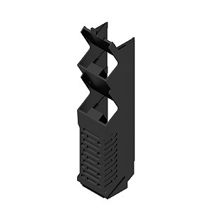 Tampa Lateral Para Caixa Ch20M22 S Ppsc Bk 2418650000 Weidmuller Conexel