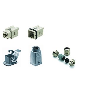 Tomada Hdc-Ha-04.400 1802440000 Weidmuller Conexel