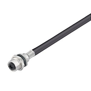 Cabo Com Conector Saie-M12B-5S0.5U Hw 1222270050 Weidmuller Conexel