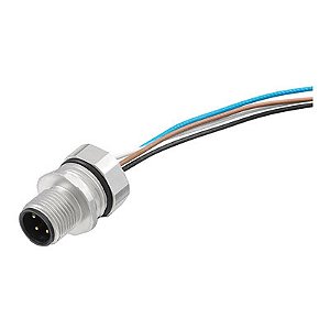 Cabo Com Conector Saie-M12S-5-0.5U-Fp-M16 1861170000 Weidmuller Conexel