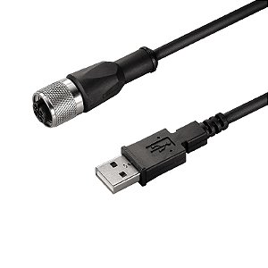Cabo Com Conector Sail-M12Bg-Usb-3.0U 1288820300 Weidmuller Conexel
