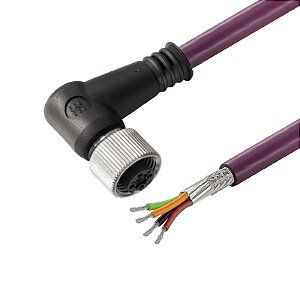 Cabo Com Conexao Sail-M12Bw-Pbk38-5.0V 1431510500 Weidmuller Conexel