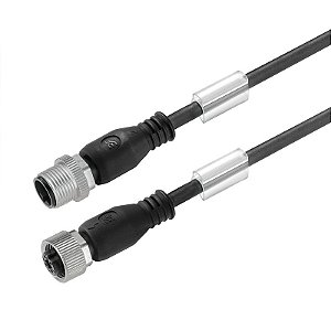 Cabo Com Conexao Sail-M12Gm12G-4-10U 1906301000 Weidmuller Conexel