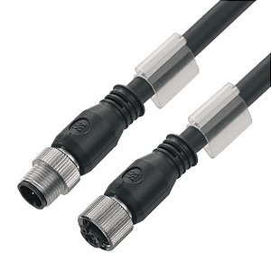 Cabo Com Conexao Sail-M12Gm12G-5S2.0U 1058510200 Weidmuller Conexel