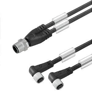 Cabo Com Conexao Sail-Zw-M8Bw-3-0.3U 1964300030 Weidmuller Conexel