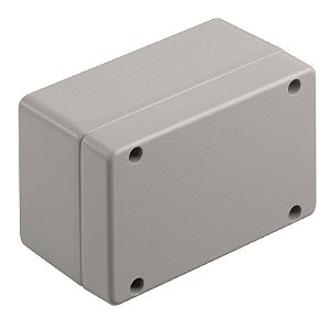 Caixa Aluminio Klippon K4 Vmq Ral7001 1937890000 Weidmuller Conexel