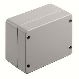 Caixa Aluminio Klippon K5 Vmq Ral7001 1937860000 Weidmuller Conexel