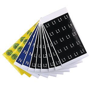Cartelas Etiquetas-Pack C/200 Grav. N 1707350004 Weidmuller Conexel