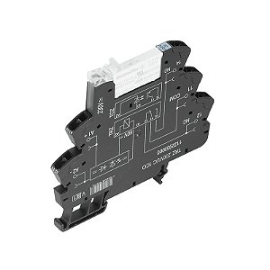 Acoplador A Rele Trz 120Vuc 1Co Au 1123170000 Weidmuller Conexel