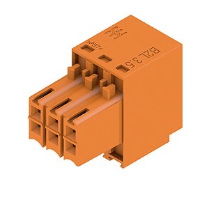 Conector B2L 3.50/06/180 Sn Or Bx 1727560000 Weidmuller Conexel
