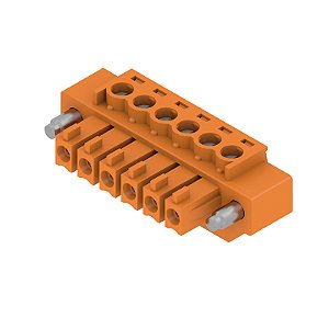 Conector Pcb Tomada Bcz 3.81/06/180F Sn Or Bx 1941050000 Weidmuller Conexel