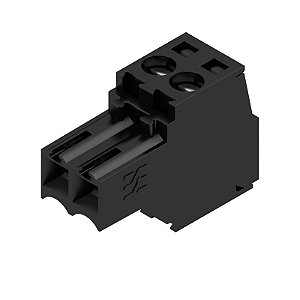 Conector Pci Tomada Bl 3.5/ 2/180F 4.5 Sn Bk 1615670000 Weidmuller Conexel