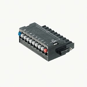 Conector Pci Tomada Bl-I/O 3.50/10F Pnp Led Sn Bk Bx 1789090000 Weidmuller Conexel