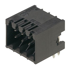 Conector Pci Tomada S2L 3.50/16/90G 3.5Sn Bk Bx 1728040000 Weidmuller Conexel