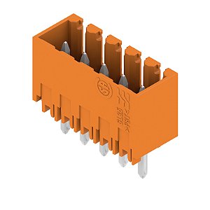 Conector Pci Tomada Sl 3.5/ 5/180G 4.5 Sn Or 1604650000 Weidmuller Conexel