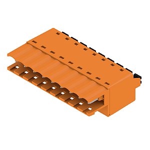 Conector Pci Tomada Slf 5.08/09/180 Sn Or Bx Laranja 1335400000 Weidmuller Conexel
