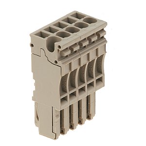 Conector Plug Zp 2.5/1An/ 05 Polos 1815510000 Weidmuller Conexel