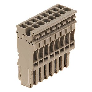 Conector Plug Zp 2.5/1An/ 08 Polos 1815540000 Weidmuller Conexel