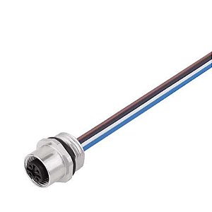 Conector Plug-In Saie-M12B-4-0.5U P9 0.75 1353780000 Weidmuller Conexel