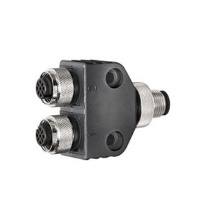 Conector Sai-Y-5S M12/M12 2Bo 1881710000 Weidmuller Conexel