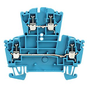 Conector Wdk 2.5 /35 1 Wemid Azul 1021580000 Weidmuller Conexel