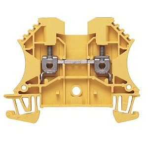 Conector Wdu 2.5/35 Wemid Amarelo 1020020000 Weidmuller Conexel