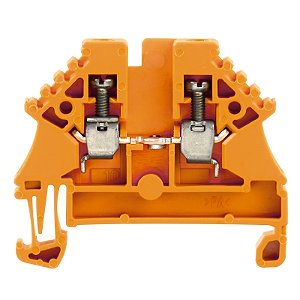 Conector Wdu 2.5N/35 Pa Laranja 1023760000 Weidmuller Conexel