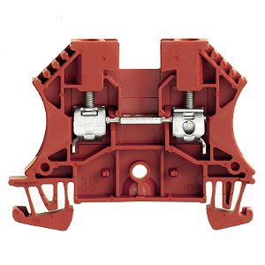Conector Wdu 4/35 Pa Vermelho 1020140000 Weidmuller Conexel