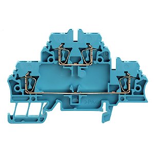 Conector Zdk 2.5 Bl Wemid Azul 1678630000 Weidmuller Conexel