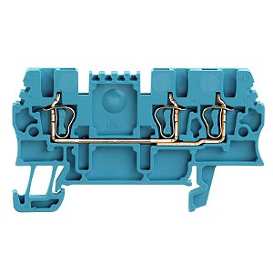 Conector Zdu 1.5/3An Wemid Azul 1775540000 Weidmuller Conexel