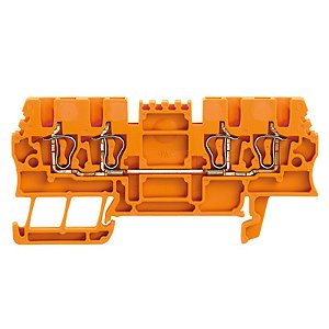 Conector Zdu 1.5/4Pa Laranja 1775610000 Weidmuller Conexel