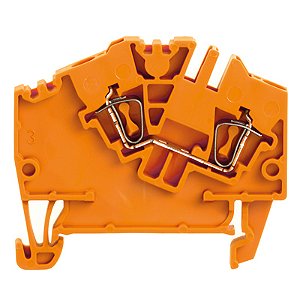 Conector Zdu 2.5-2 Pa Laranja 1772080000 Weidmuller Conexel