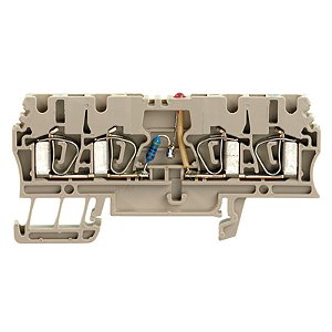 Conector Zdu 2.5/2X2An/Ld- Wemid Azu 1692600000 Weidmuller Conexel