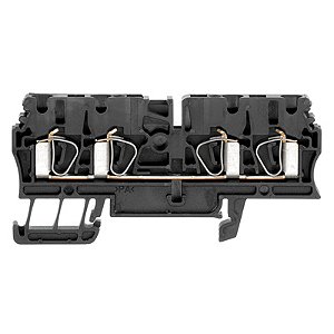 Conector Zdu 2.5/4An Pa Preto 1683490000 Weidmuller Conexel