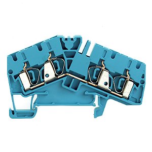 Conector Zdu 4-2/4An Azul 1806990000 Weidmuller Conexel