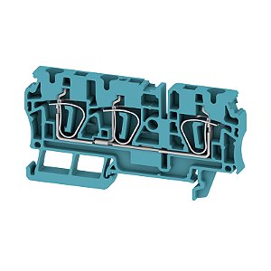 Conector Zdu 4/3An Wemid Azul 7904190000 Weidmuller Conexel
