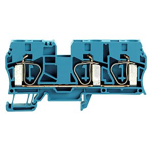 Conector Zdu10/3An Wemid Azul 1767700000 Weidmuller Conexel