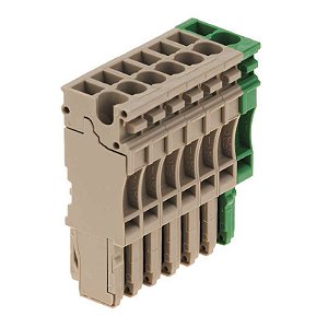 Conector Zp 2.5/1An/7 Gn/Be 1867140000 Weidmuller Conexel