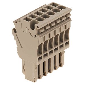 Conector Zp 2.5/1An/Qv/6 Wemid 1815240000 Weidmuller Conexel